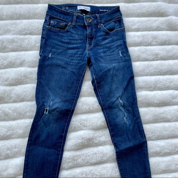 DL1961 Wagner Petite Ankle Legging in Blade - Picture 9 of 12